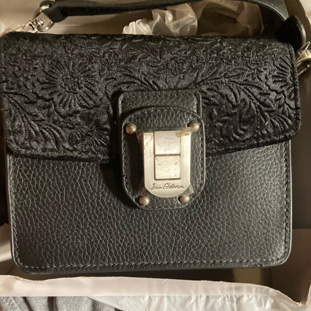 Nwt sam Edelman purse crossbody "hadlee" black